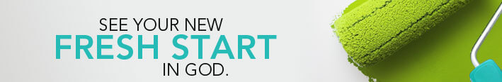 See your new fresh start in God